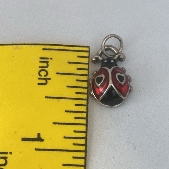 Brighton enamel Lady bug charm (232) - Picture 3 of 3